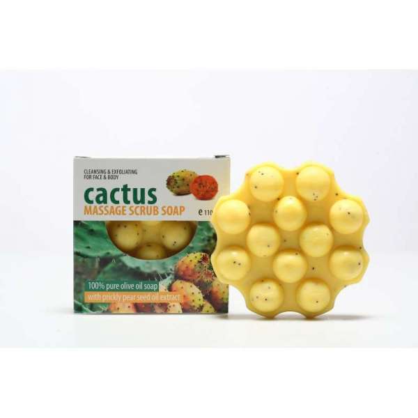 Cactus Massage Scrub Soap